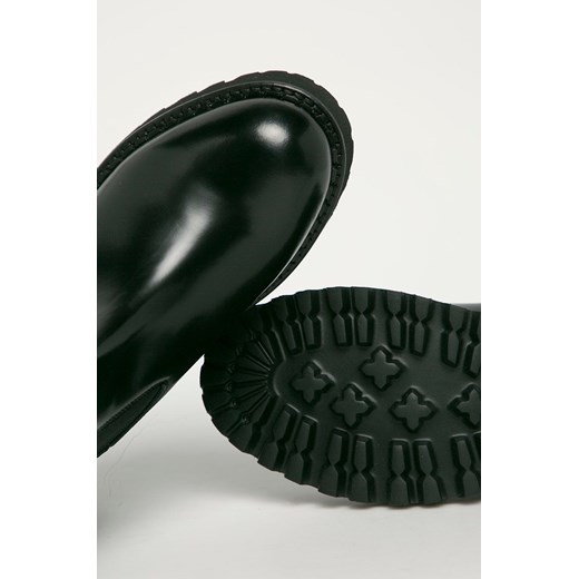 Karl Lagerfeld - Sztyblety skórzane Karl Lagerfeld 40 okazyjna cena ANSWEAR.com