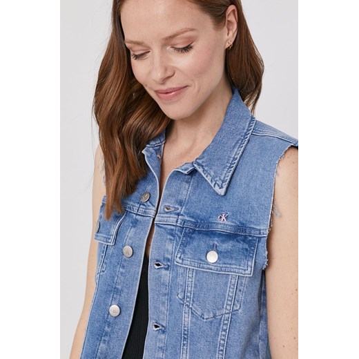 Calvin Klein Jeans - Bezrękawnik jeansowy S ANSWEAR.com