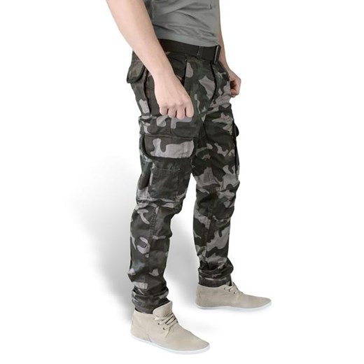 Spodnie Surplus Premium Slimmy, black-camo - Rozmiar:S Surplus XXL WARAGOD.pl