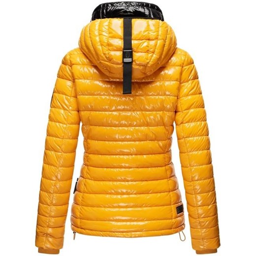 Marikoo LENNJAA Damska kurtka zimowa z dwoma kapturami, żółto-czarna - Rozmiar:XS Marikoo L WARAGOD.pl