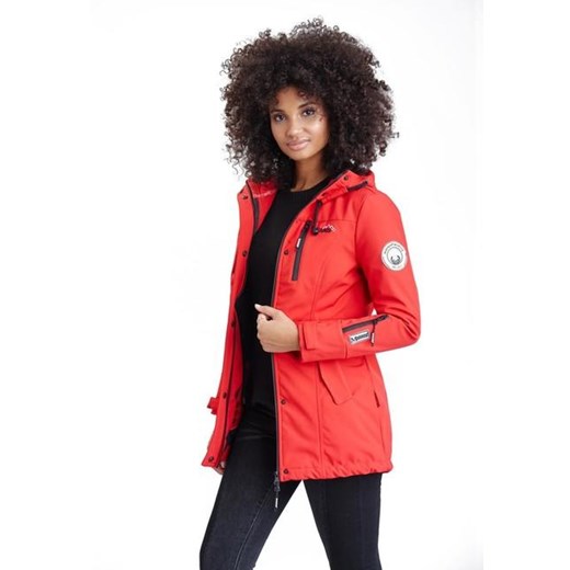 Damska zimowa kurtka softshell Marikoo ZIMTZICKE z kapturem, oliwkowa - Rozmiar:XS Marikoo XXL WARAGOD.pl