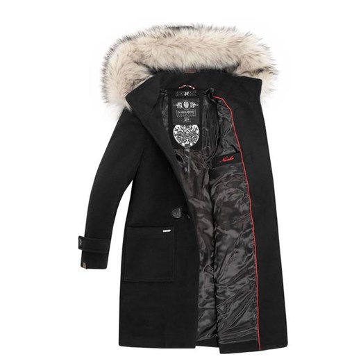Navahoo OKSANA Płaszcz zimowy z kapturem damski, anthracit - Rozmiar:XS Navahoo XL WARAGOD.pl