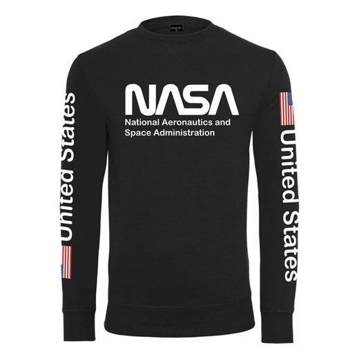 NASA US Crewnec męska bluza, czarna - Rozmiar:XS Urban Classics XS WARAGOD.pl