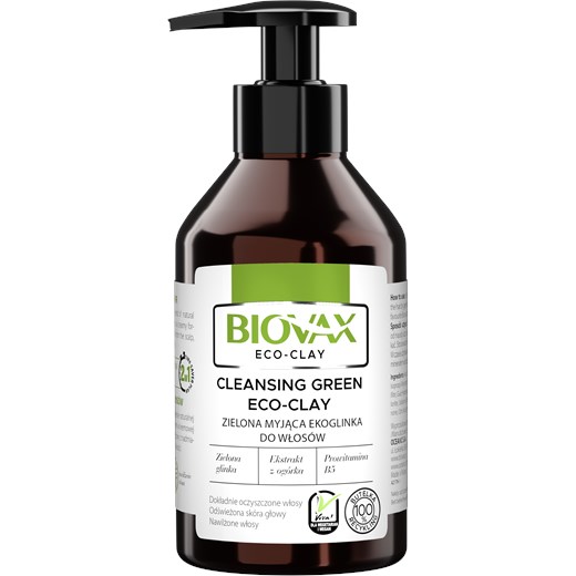 Biovax Ekoglinka - myjąca odżywka do włosów z zieloną glinką - 200 ml Biovax Oceanic_SA