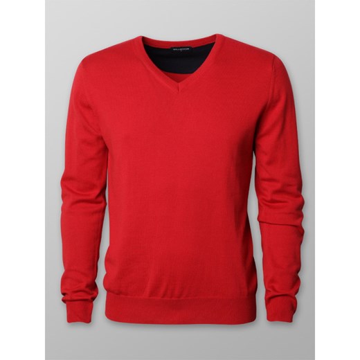Czerwony sweter Willsoor L promocyjna cena Willsoor