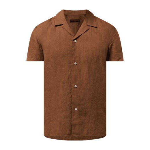 Koszula lniana o kroju slim fit model ‘Bijan’ Drykorn L Peek&Cloppenburg  wyprzedaż