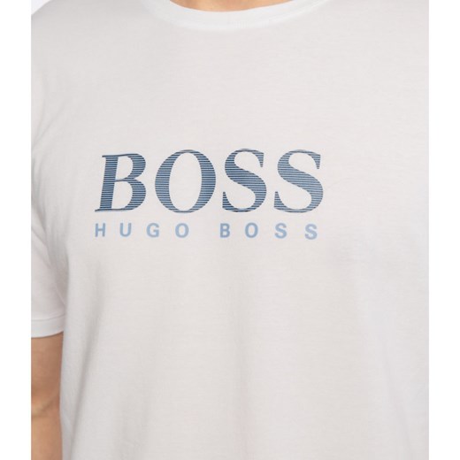 T-shirt męski BOSS HUGO z bawełny z napisami 
