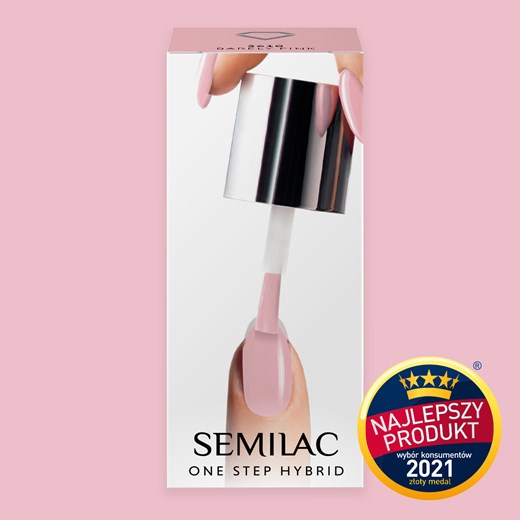S610 Semilac One Step Hybrid  Barely Pink 5ml Semilac 5 ml SEMILAC