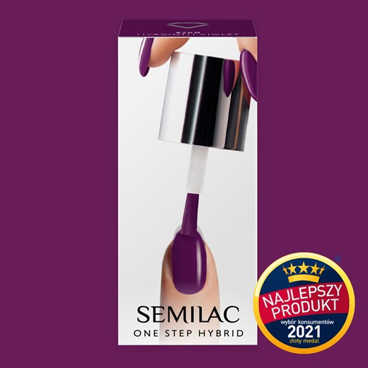 S760 Semilac One Step Hybrid Hyacinth Violet 5ml Semilac 5 ml SEMILAC