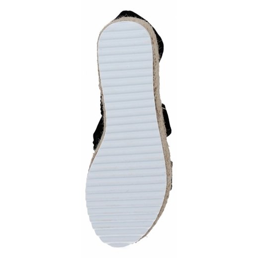 Czarne sandały damskie espadryle platformie firmy Givana (kolory) Givana 39 PaniTorbalska