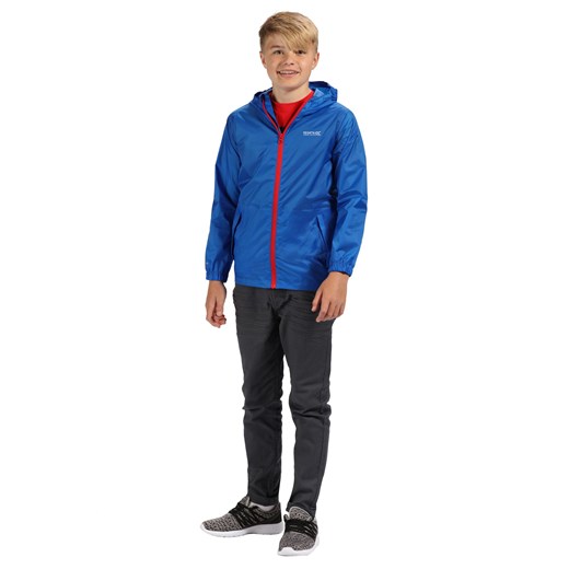 Dziecięca Kurtka Wodoodporna REGATTA Pack It Jacket III Niebieski - 104 cm Regatta 128 cm promocja Aktywnyturysta.pl