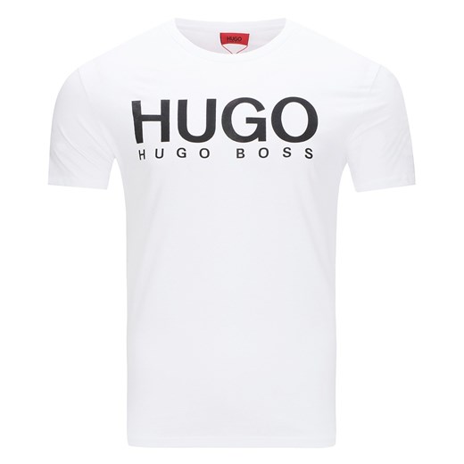 T-SHIRT KOSZULKA  HUGO BOSS DOLIVE WHITE Hugo Boss XXL okazyjna cena zantalo.pl
