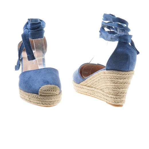 Espadryle damskie Pantofelek24 z klamrą eleganckie 