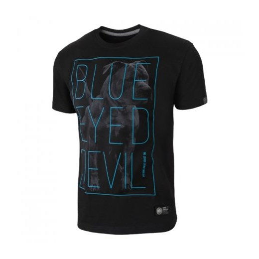 Koszulka Pit Bull Blue Eyed Devil 2 - Czarna Pit Bull West Coast M okazja ZBROJOWNIA