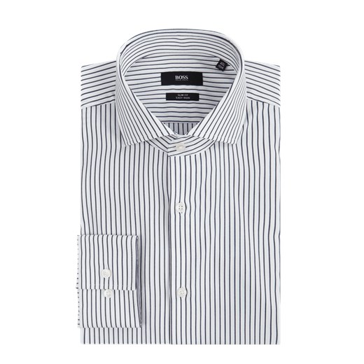 Koszula biznesowa o kroju slim fit z bawełny z bardzo długim rękawem model ‘Jason’ 43L okazyjna cena Peek&Cloppenburg 