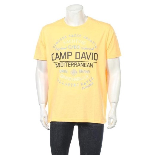 T-shirt męski Camp David z krótkimi rękawami młodzieżowy 