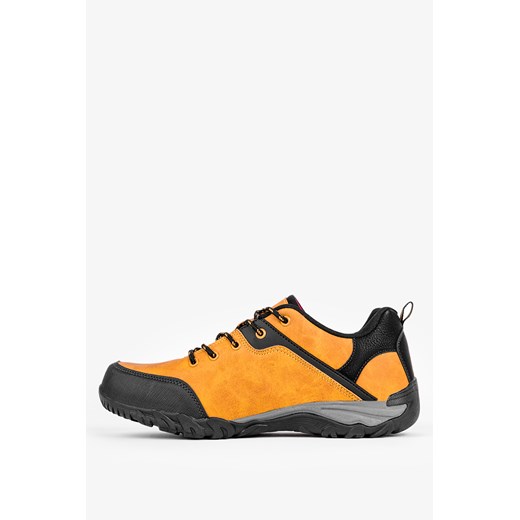 Buty trekkingowe męskie BADOXX skórzane wiązane