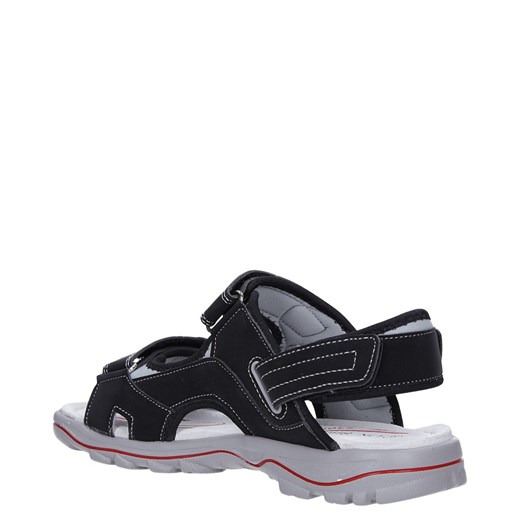 Czarne sandały na rzepy Casu B5529-22 Casu okazyjna cena Casu.pl