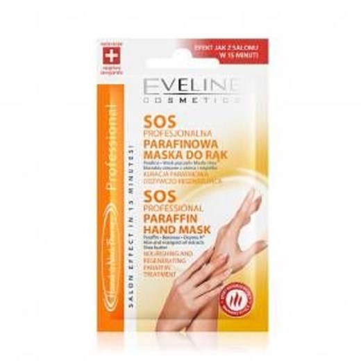 Eveline, Hand&Nail Therapy, profesjonalna parafinowa maska do rąk, 7 ml Eveline wyprzedaż smyk