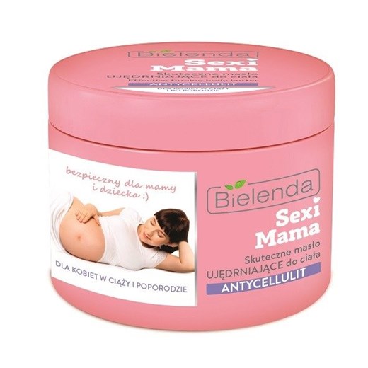 Sexi Mama skuteczne masło ujędrniające do ciała dla kobiet w ciąży i po porodzie 200ml Bielenda 200ml perfumgo.pl