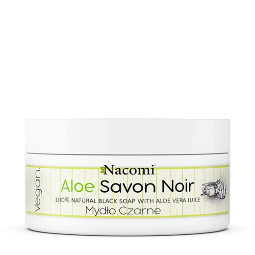 Aloe Savon Noir aloesowe czarne mydło z sokiem z aloesu 125g Nacomi 125g perfumgo.pl