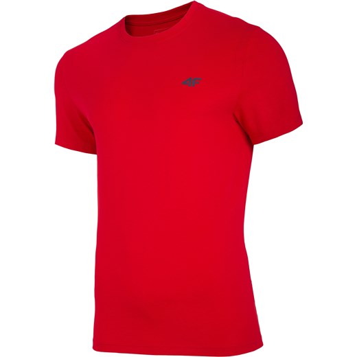Koszulka T-shirt 4F TSM003 - czerwona (NOSH4-TSM003-62S) L okazyjna cena Military.pl