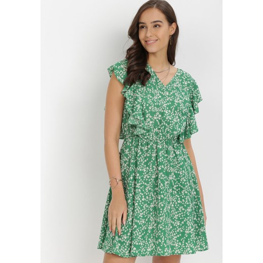 Zielona Sukienka Astepheme ze sklepu Born2be Odzież w kategorii Sukienki - zdjęcie 115841152