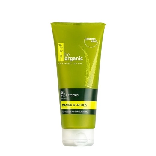 Be Organic, Body Wash, żel pod prysznic, Mango & Aloes, 200 ml Be Organic wyprzedaż smyk