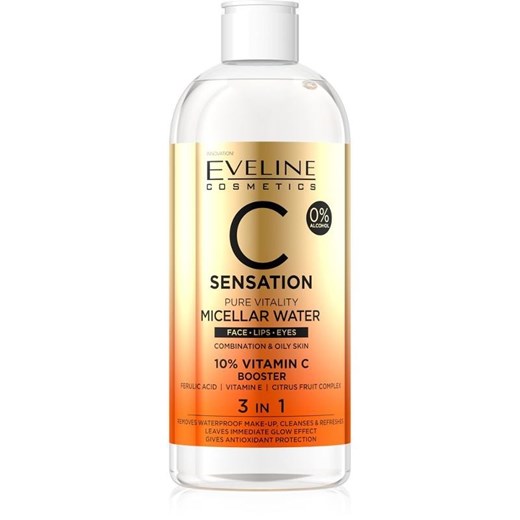 Eveline, C Sensation, woda micelarna do twarzy, 3w1, 400 ml Eveline smyk