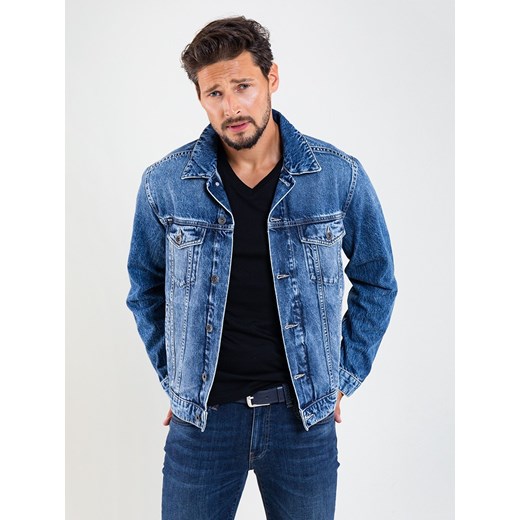 Koszulka męska typu slim czarna Basicov 906 ze sklepu Big Star w kategorii T-shirty męskie - zdjęcie 115849720