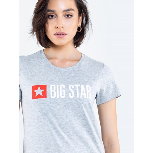 Bluzka damska BIG STAR klasyczna z okrągłym dekoltem 