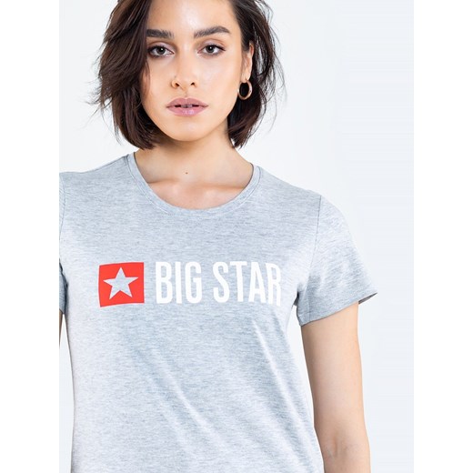 Bluzka damska BIG STAR klasyczna z okrągłym dekoltem