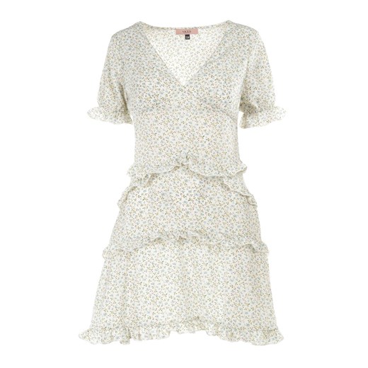 Biała Sukienka Thyxethe ze sklepu Renee odzież w kategorii Sukienki - zdjęcie 115853892