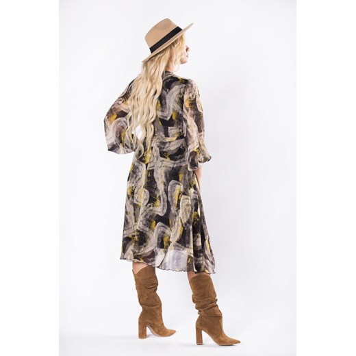 Sukienka Ptakmoda.com kopertowa midi