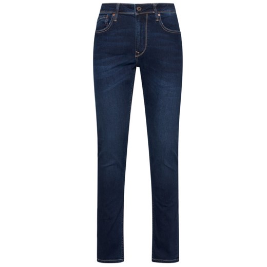 jeansy męskie pepe jeans pm200338aa72 granatowe ze sklepu Royal Shop w kategorii Jeansy męskie - zdjęcie 115878003