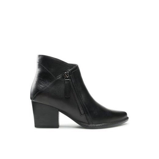 Botki Lasocki jesienne eleganckie na obcasie 