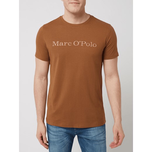 T-shirt męski Marc O'Polo z krótkim rękawem z bawełny w stylu młodzieżowym 