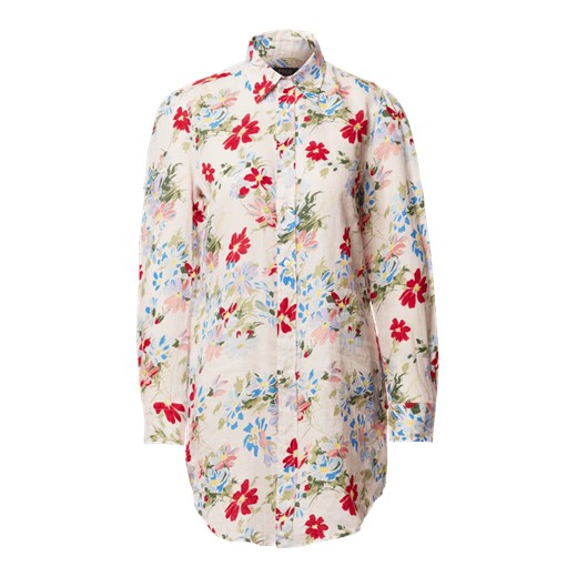Długa bluzka z czystego lnu z kwiatowym wzorem Polo Ralph Lauren 44 Peek&Cloppenburg 