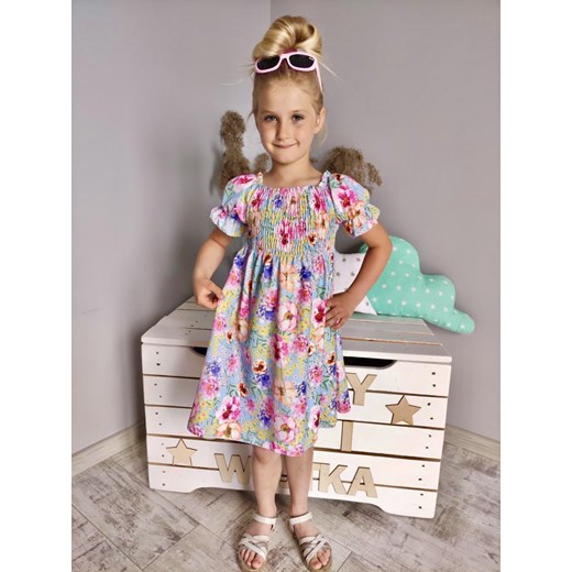 Sukienka Daily Dla Dziewczynki Paola Flower  Vanilove