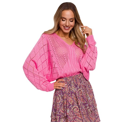 Sweter w kolorze różowym L/XL wyprzedaż Limango Polska