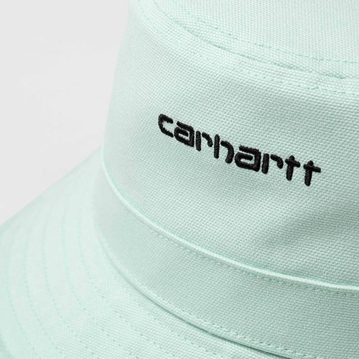 Kapelusz Carhartt WIP Script Bucket Hat I026217 FROSTED GREEN/BLACK Carhartt Wip S/M SneakerStudio.pl