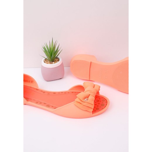 Balerinki meliski pomarańcz neon 9 Meino Yourshoes 36 promocja YourShoes