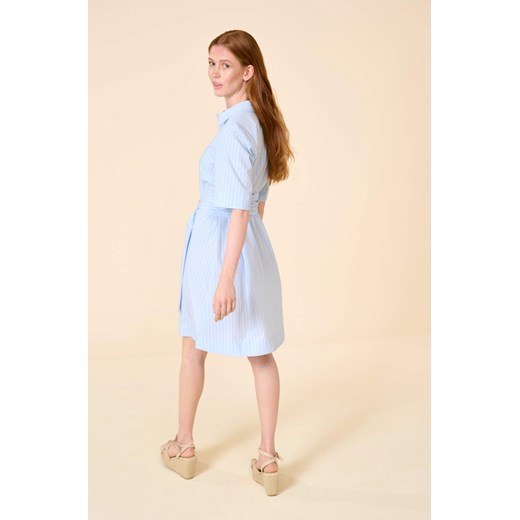 Koszulowa sukienka w paski 36 orsay.com