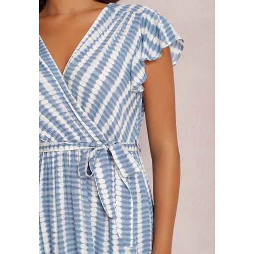 Niebieska Sukienka Ifamphei Renee S Renee odzież