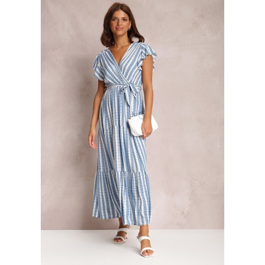 Niebieska Sukienka Ifamphei Renee S Renee odzież