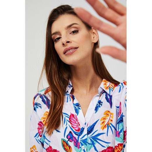 Wzorzysta koszula z wiskozy Moodo.pl XXL Moodo.pl