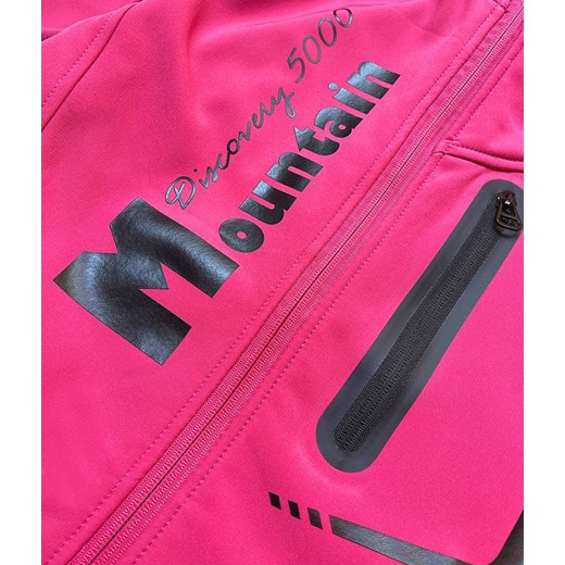 DAMSKA KURTKA SOFTSHELL RÓŻOWO-CZARNA (HH030) Goodlookin.pl XL (42) goodlookin.pl