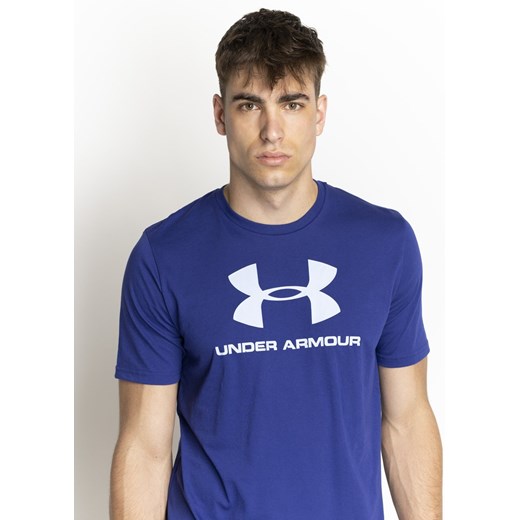 Koszulka męska Under Armour Sportstyle Logo SS (1329590-415) Under Armour S okazja Sneaker Peeker