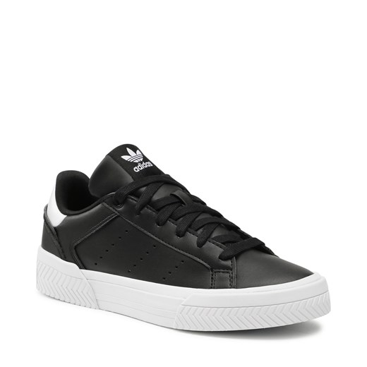 Buty adidas - Court Tourino W GZ0160 Cblack/Cblack/Ftwwht 38 eobuwie.pl