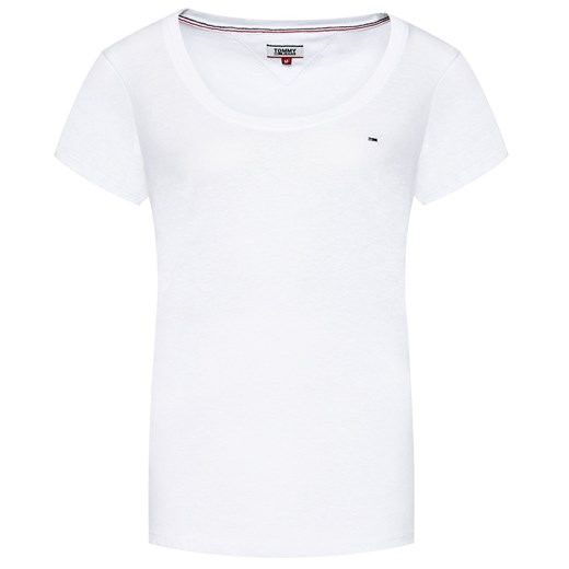 T-Shirt koszulka damska Tommy Jeans Triblen White Tommy Jeans M zantalo.pl